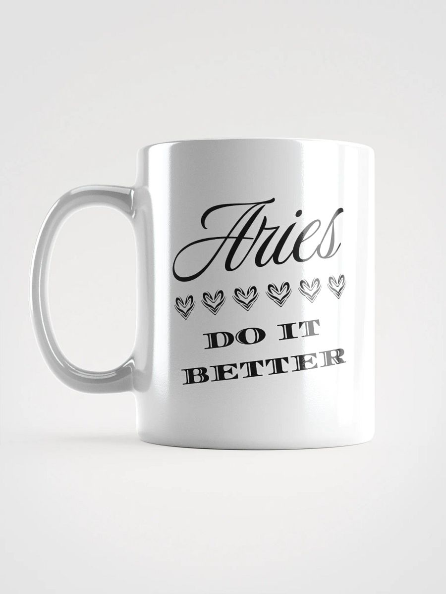 Aries Do It Better Heart Mug product image (1)