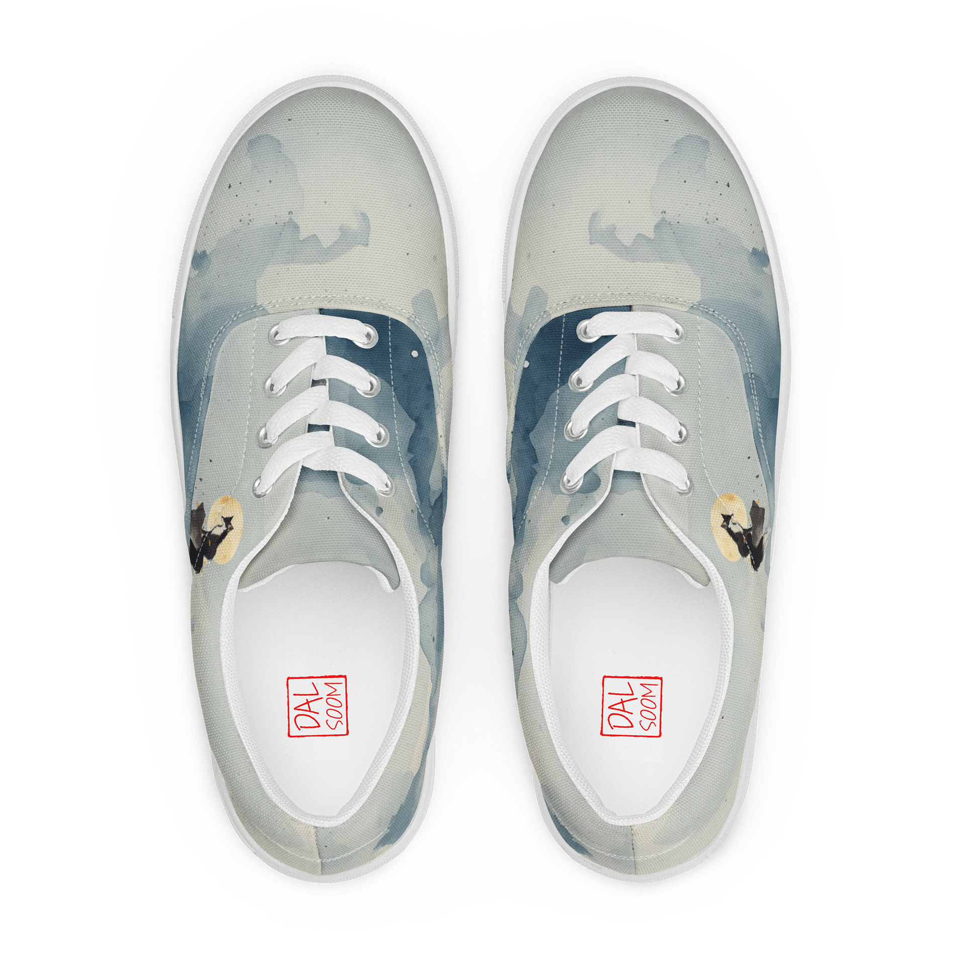 Moonlit Fox Women's Canvas Shoes product image (3)