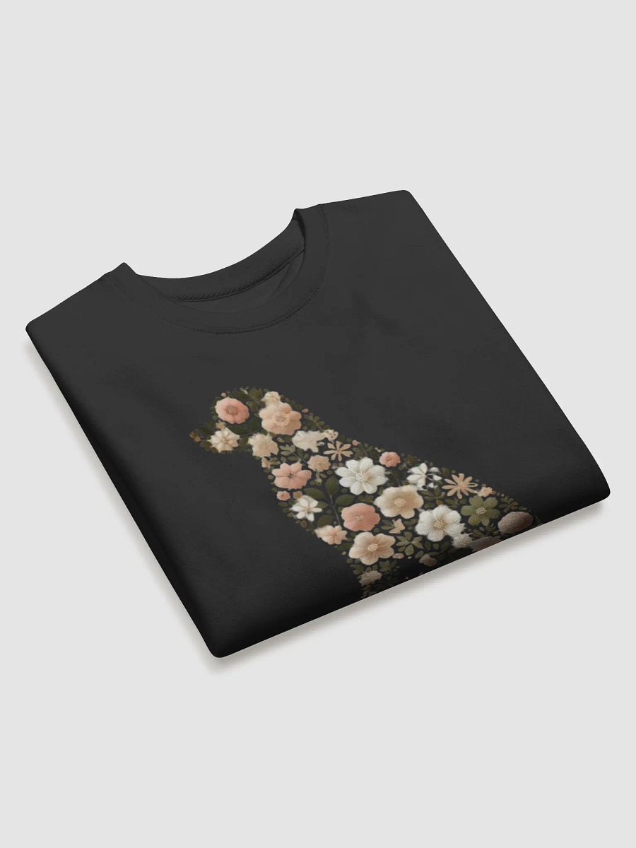 Floral Pup Silhouette Sweatshirt product image (3)