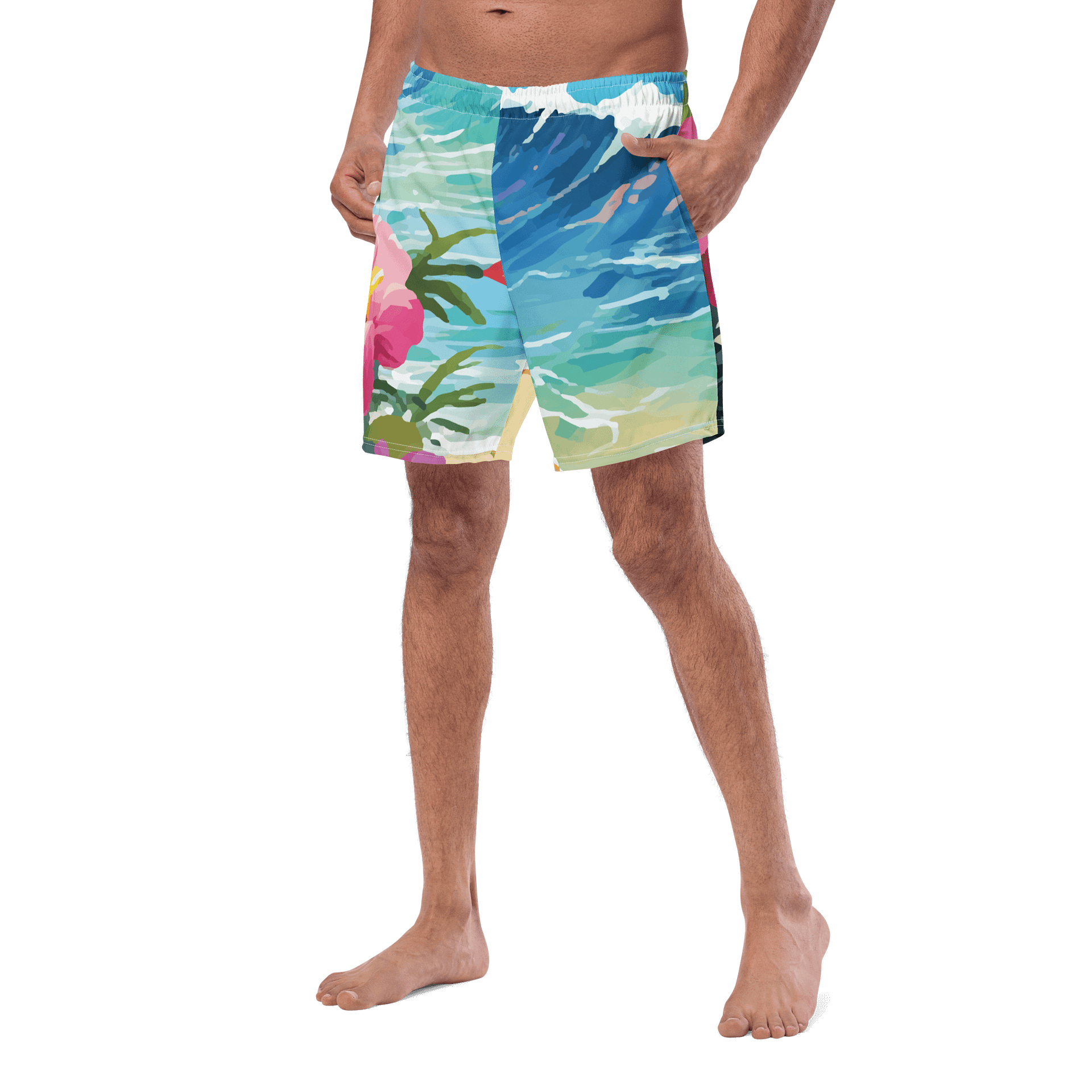 Tropical Paint Swim Trunk product image (2)