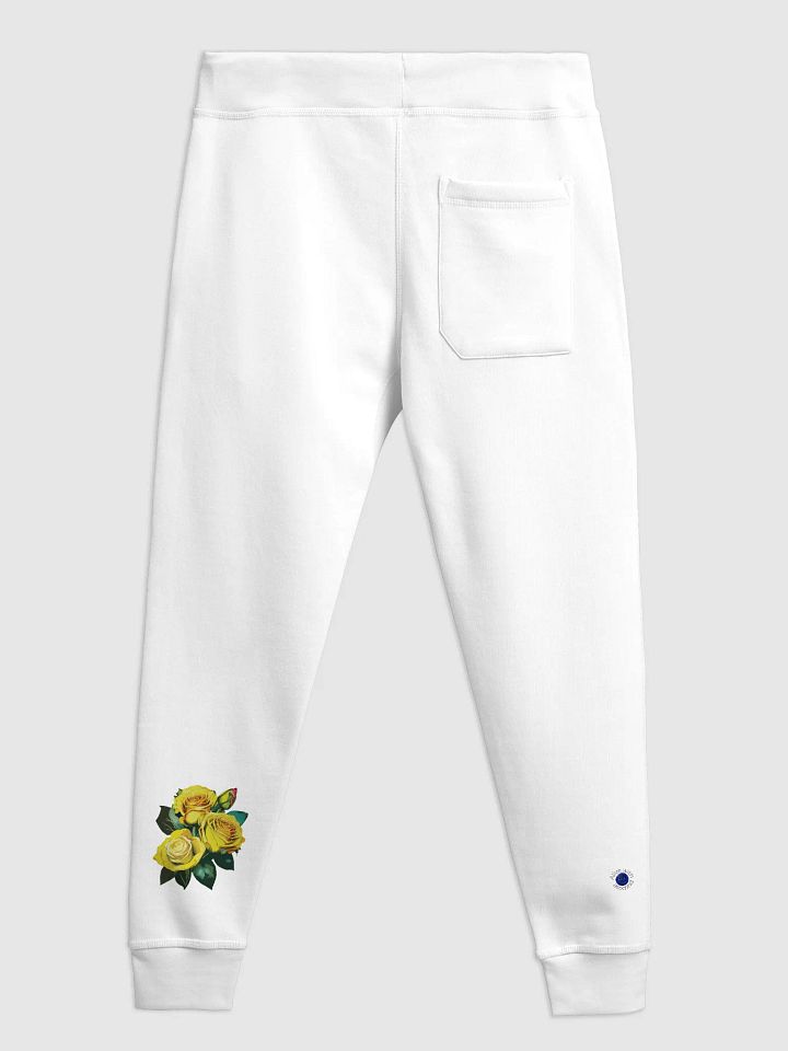 Unisex Bold Yellow Rose Joggers product image (2)