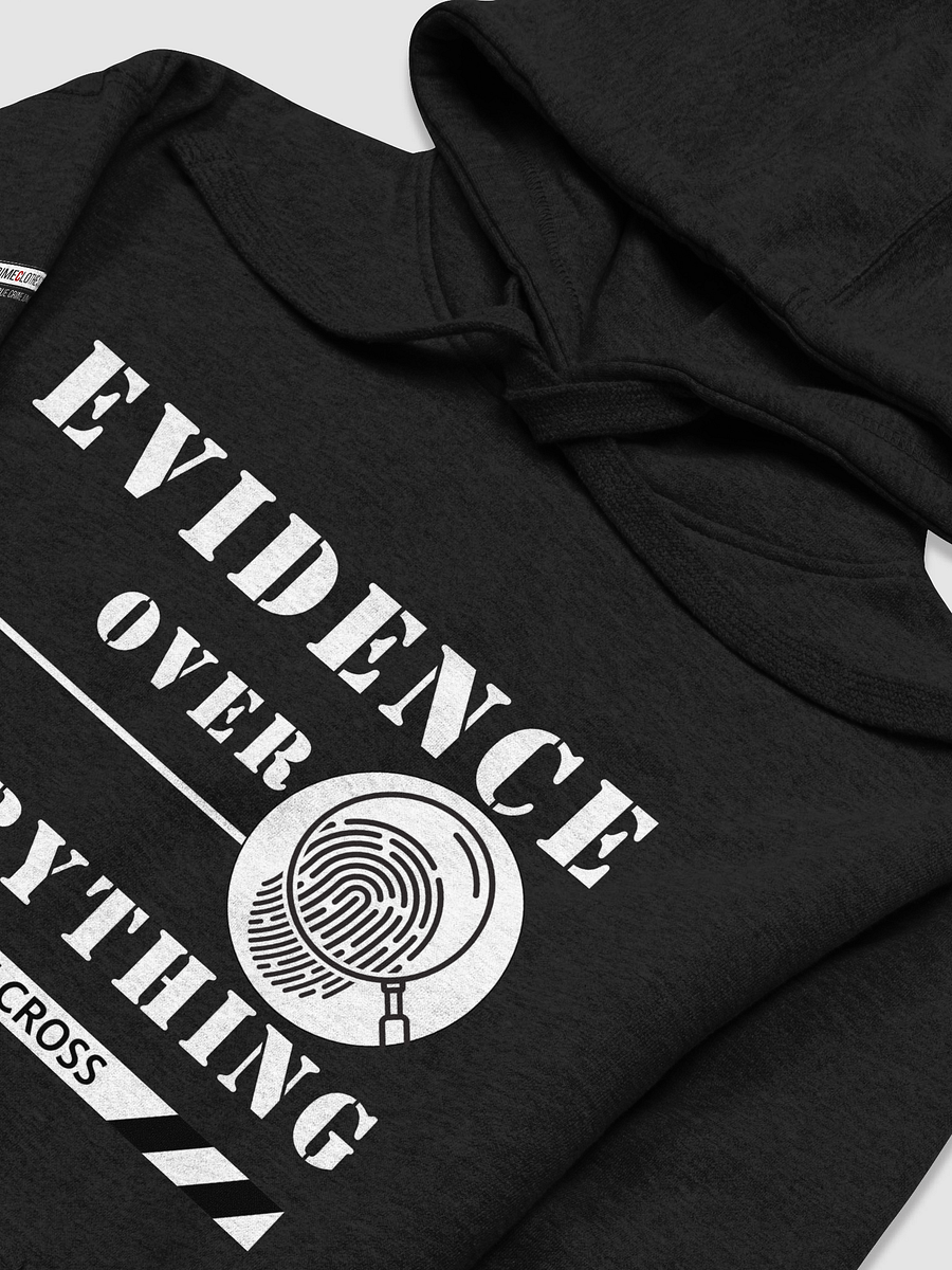 CrimeClothes Evidence Over Everything Unisex Premium Hoodie product image (3)