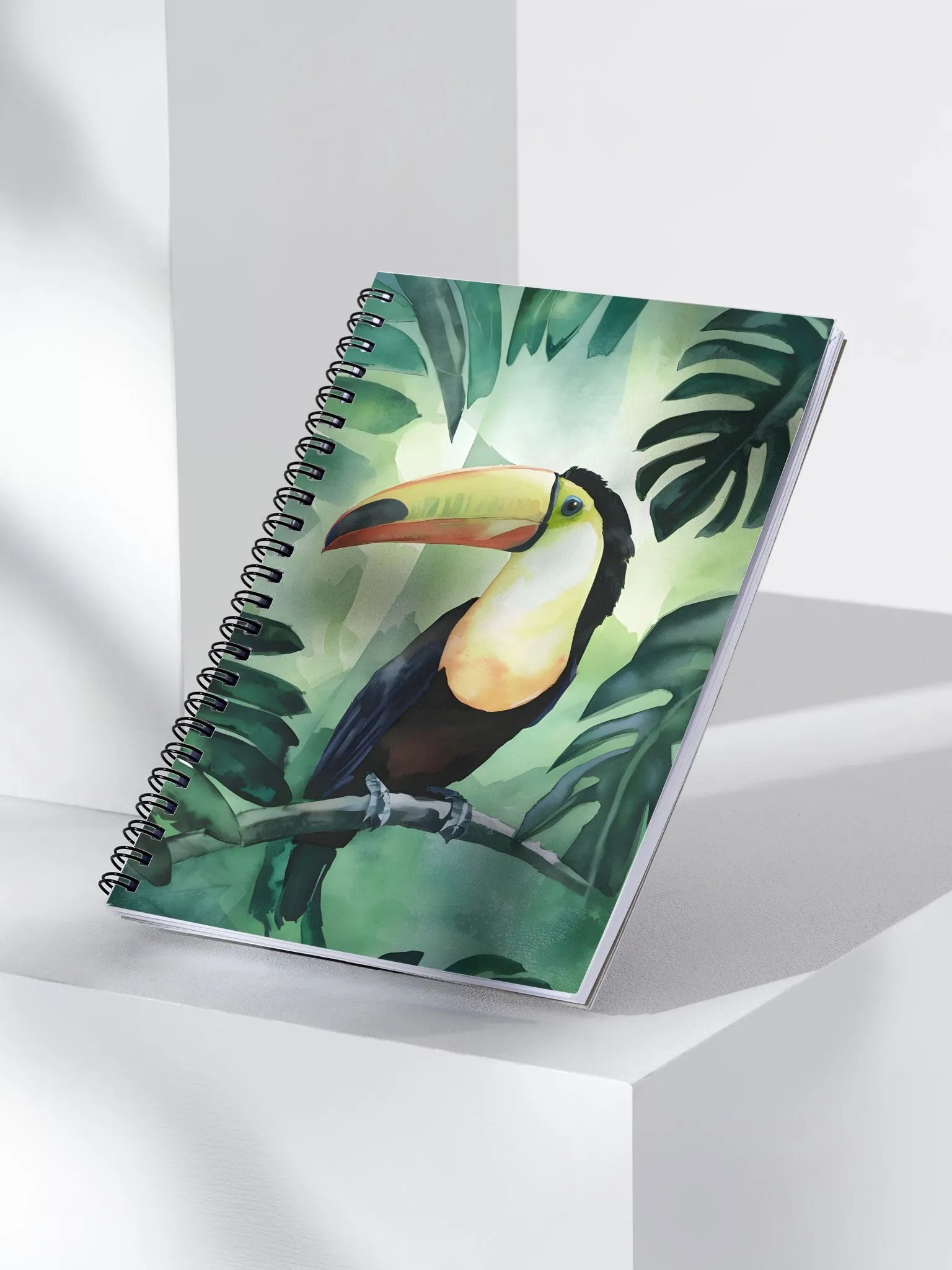 Toucan Tropic Spiral Notebook product image (3)