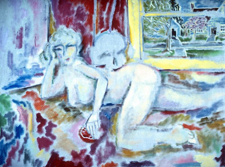 Eve with Skull 1987 print product image (1)