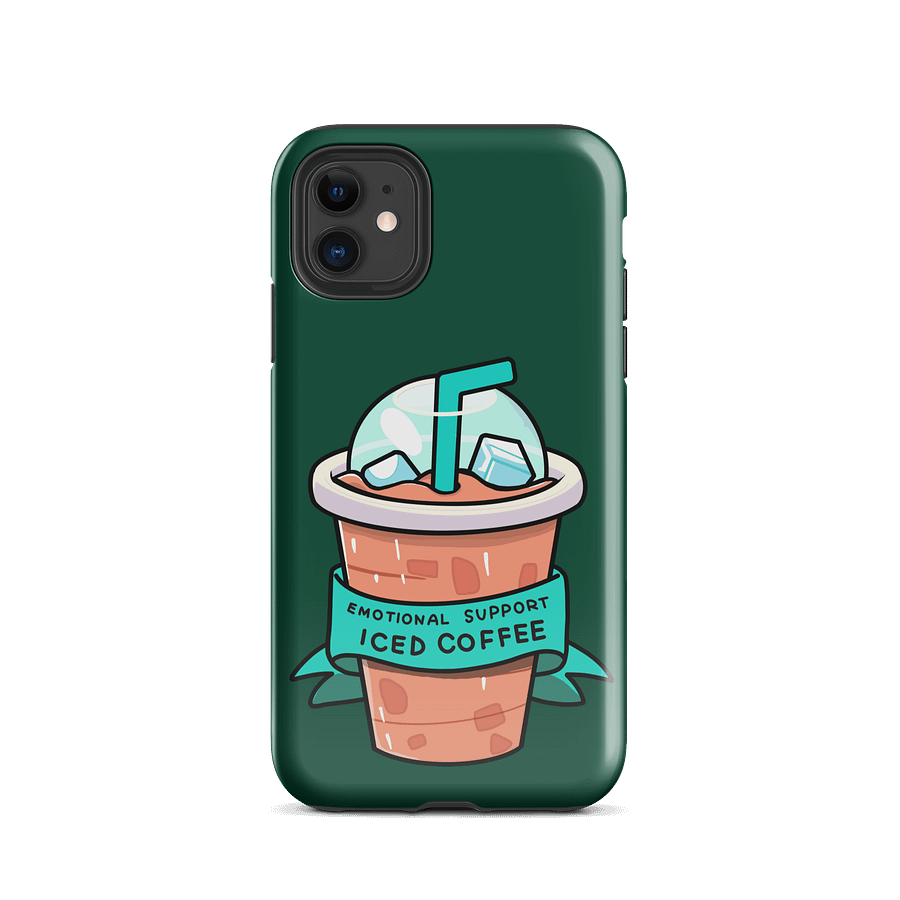 Emotional Support Iced Coffee iPhone® Tough Case product image (24)