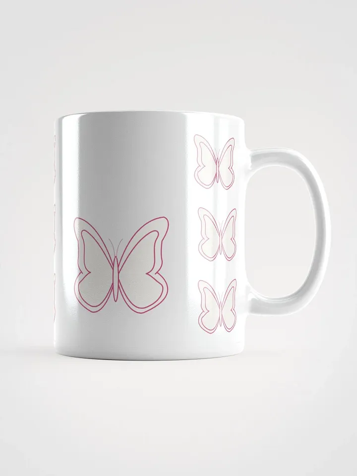 Pink Butterfly Highlight Symphony Mug product image (2)