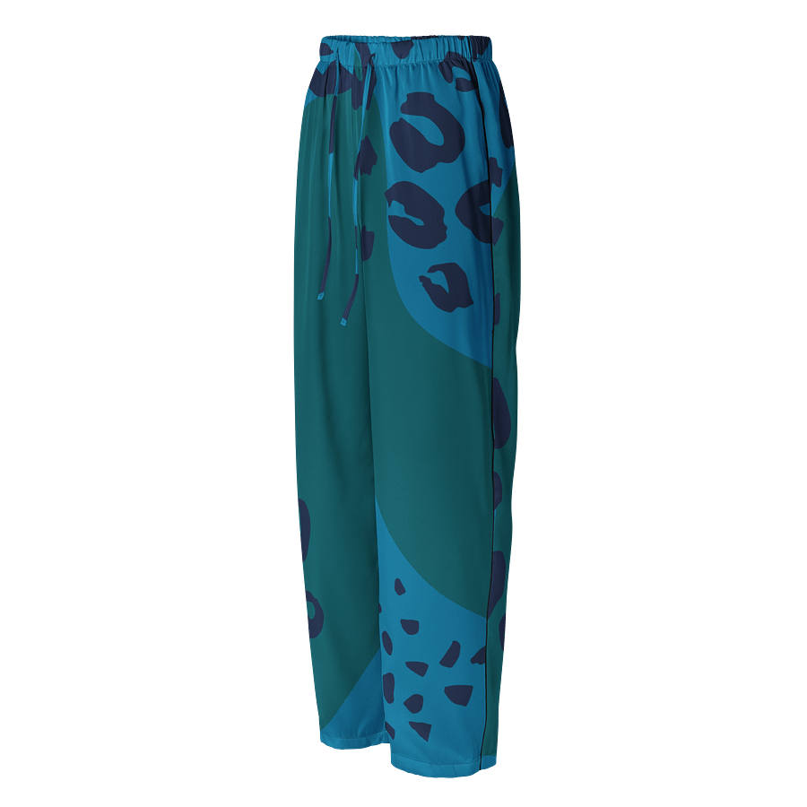 Teal Leopard Dreams Women's Pajama Pants product image (1)
