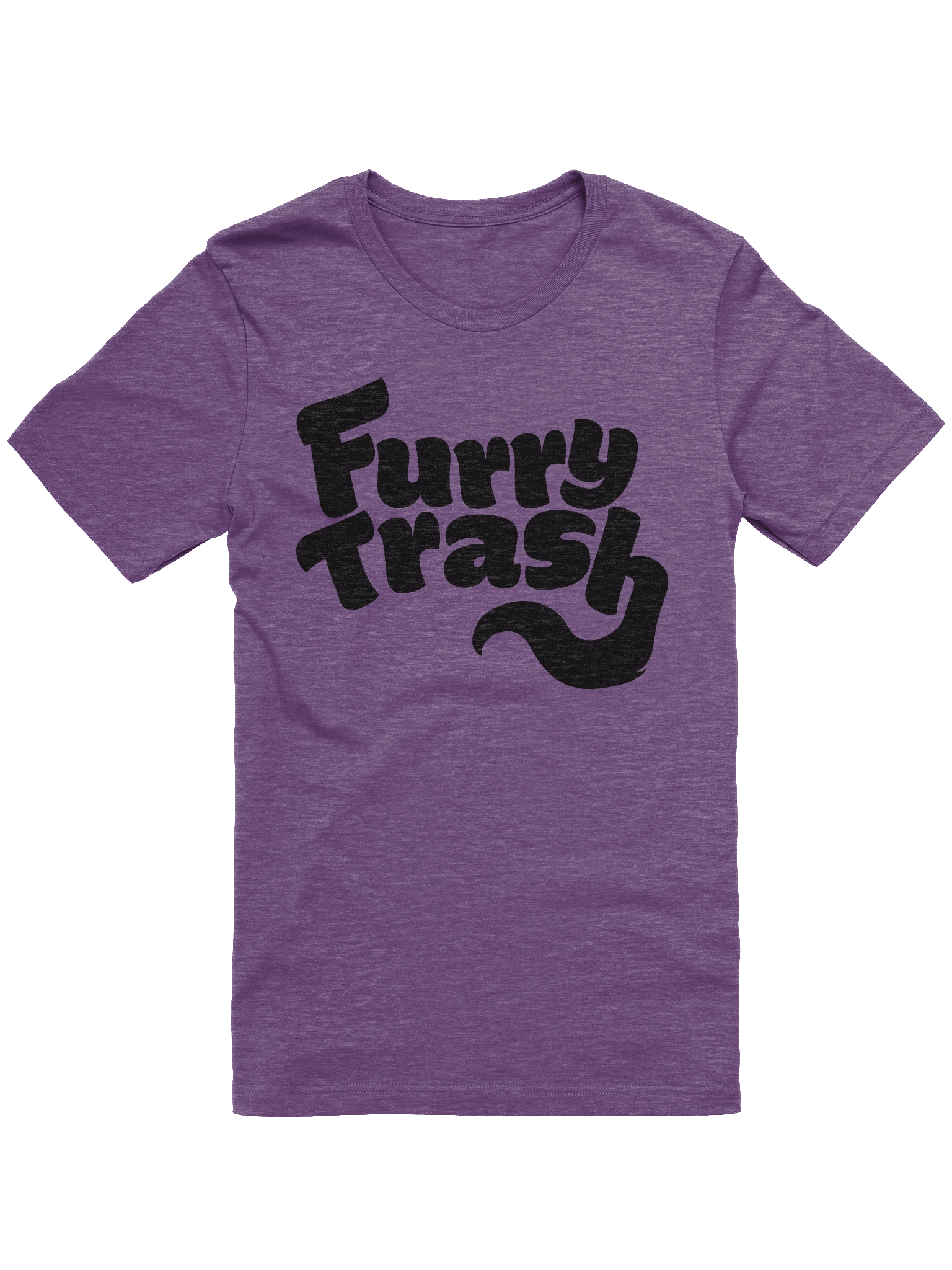Furry Trash Supersoft Tee - Bubble Logo (Black Print) product image (10)
