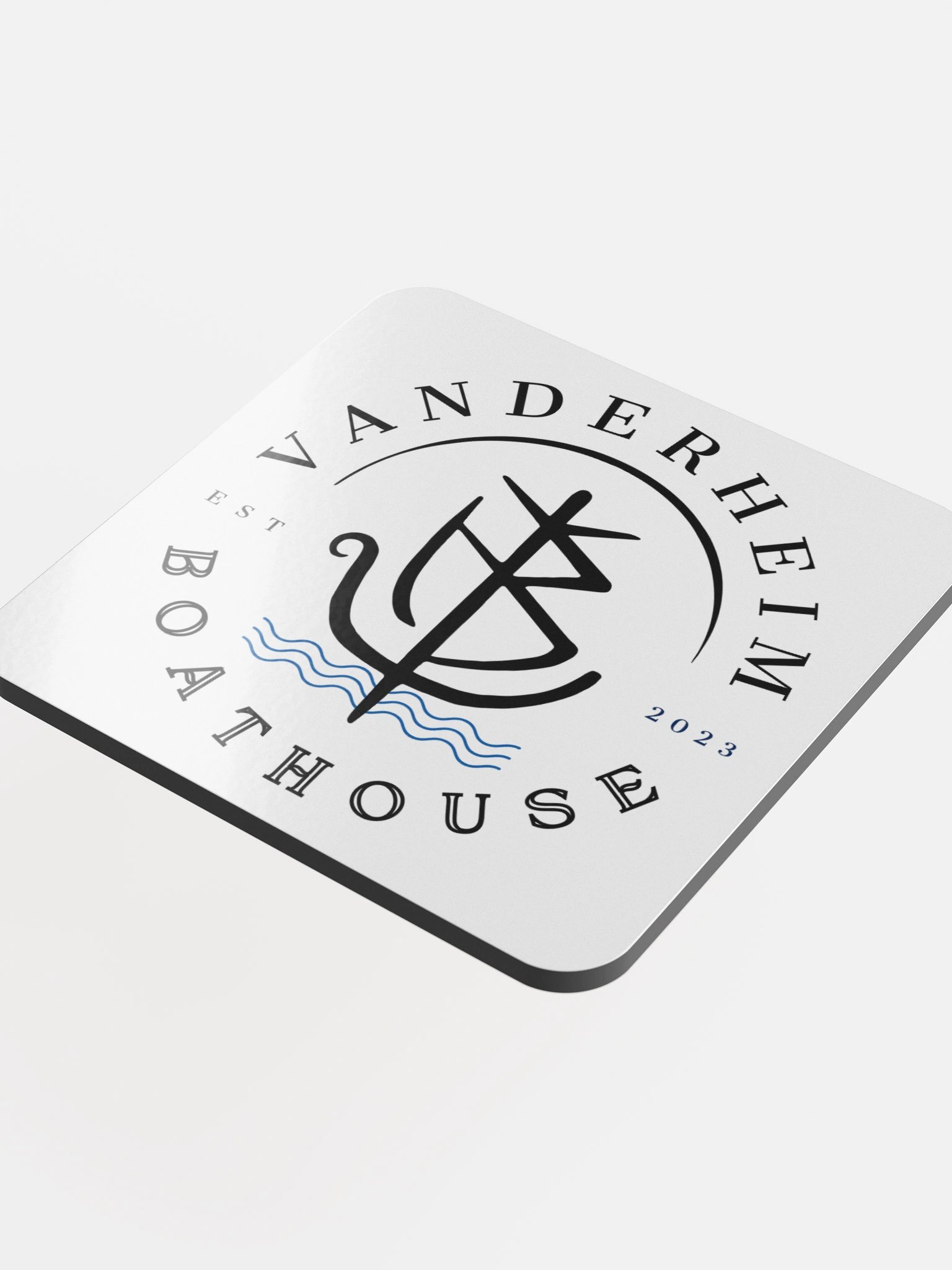 VANDERHEIM BOATHOUSE WHITE COASTER product image (3)