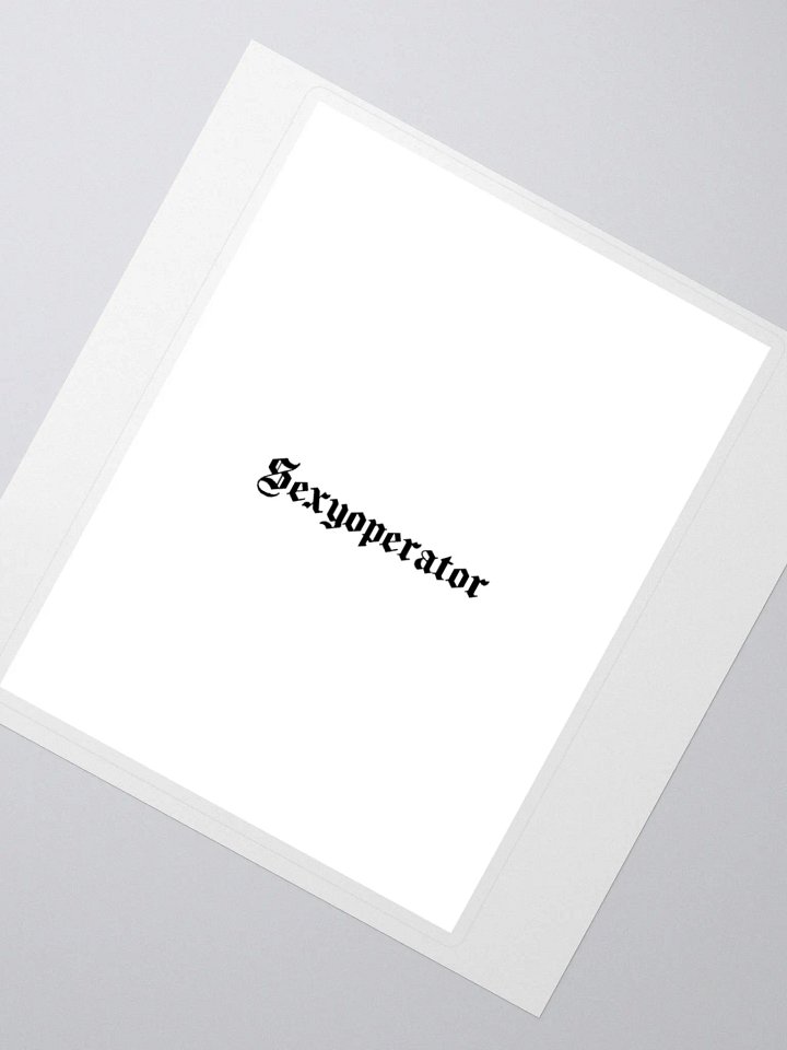 Sexyoperator sticker product image (2)