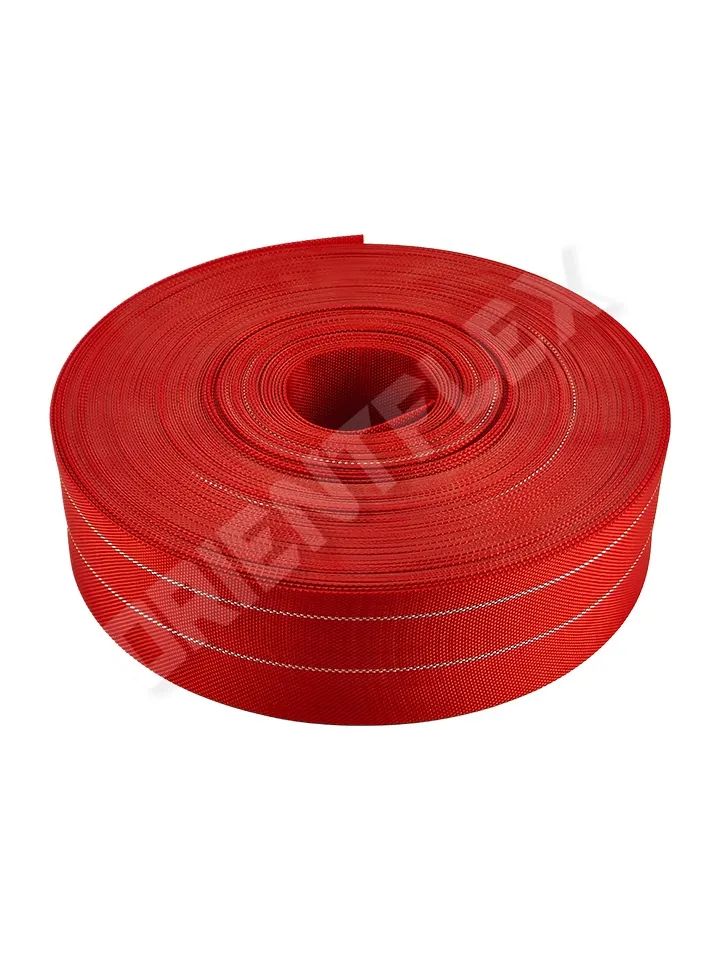 PE Fibre Lay Flat Hose (Green & Yellow & Red) product image (3)