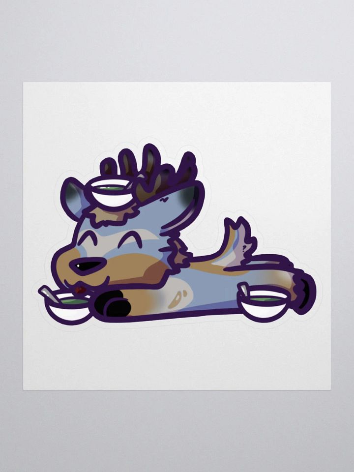 Soup Deer Kiss-Cut Sticker product image (1)