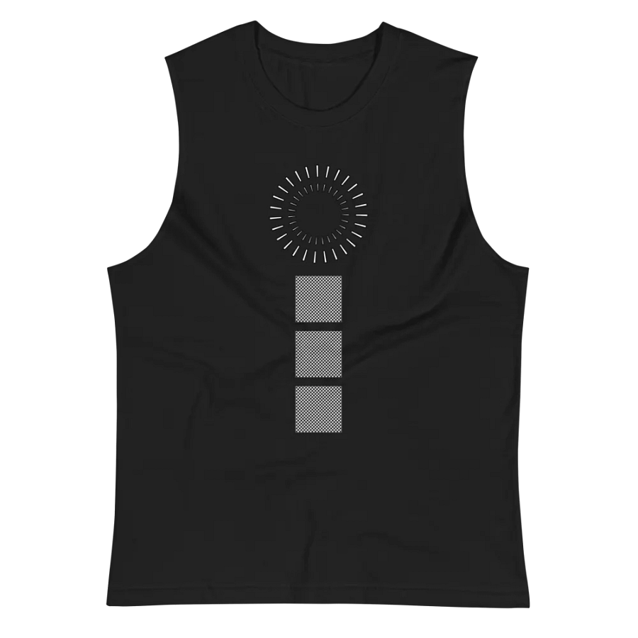 Squares and circle Muscle Tank product image (4)