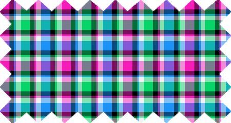 Magenta, Green, and Blue Plaid (CO30)