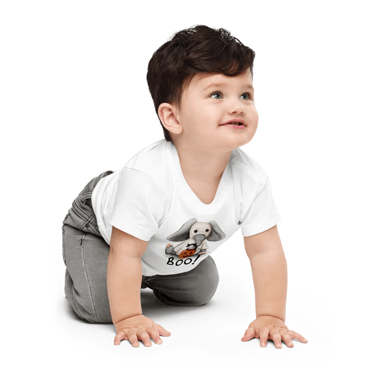 Candy Safari: Elephant Baby Tee product image (2)