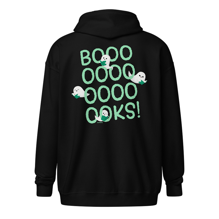 Haunted by Books Zip Up Hoodie product image (2)