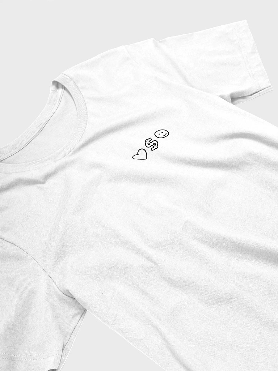 Anti Rich Rich Club T-Shirt (White & Gray) product image (3)