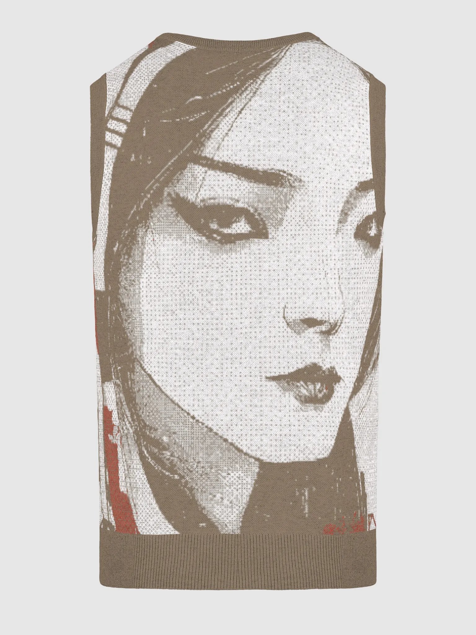 Geisha-Inspired II Serenity Jacquard V-Neck Vest product image (4)