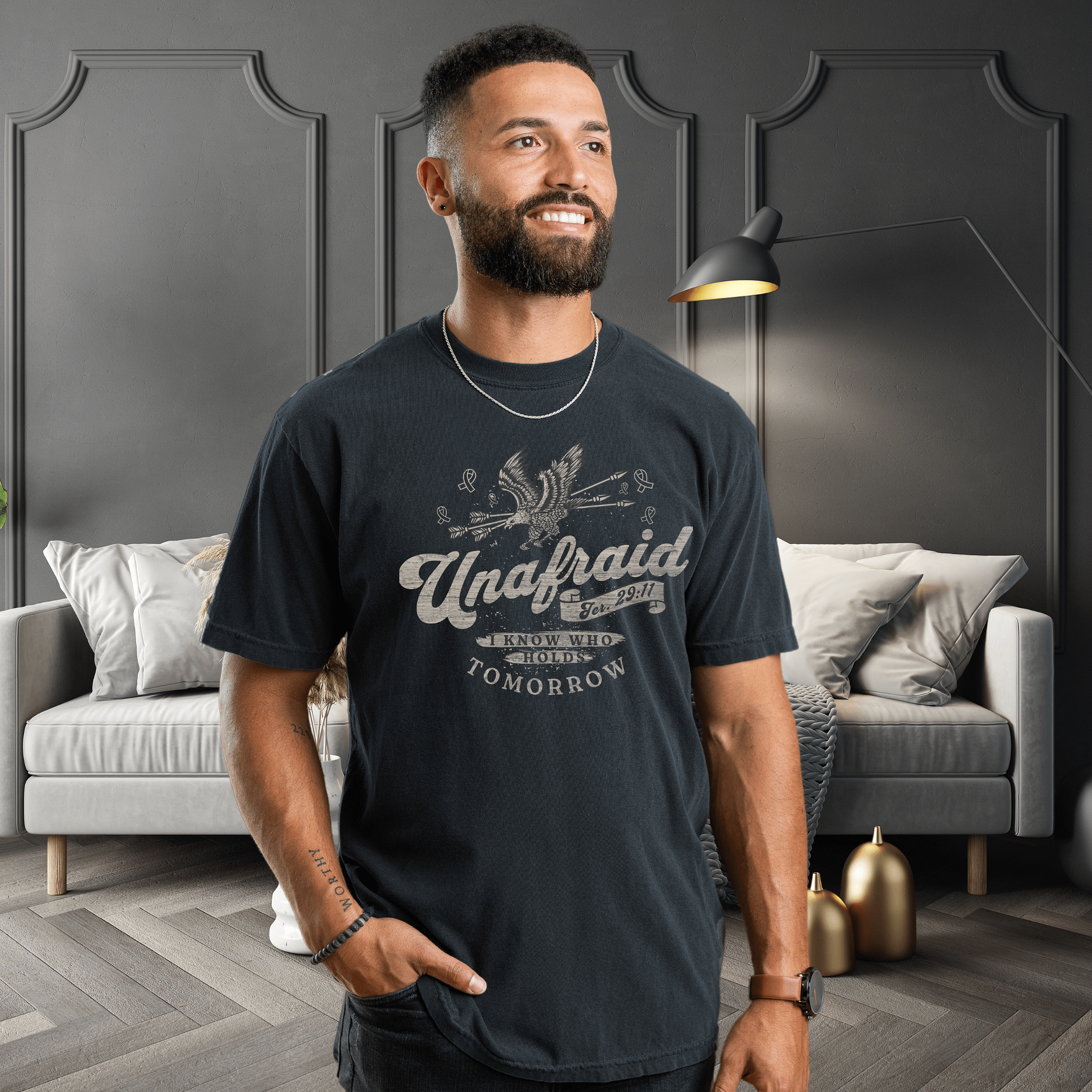 Unafraid Jeremiah 29:11 T-Shirt product image (5)