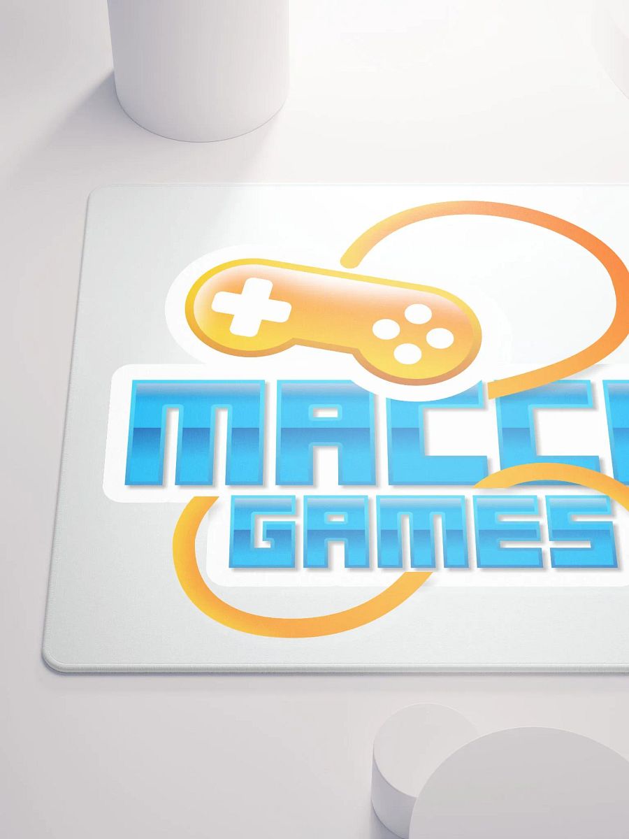 Maccagames mouse pad logo product image (6)