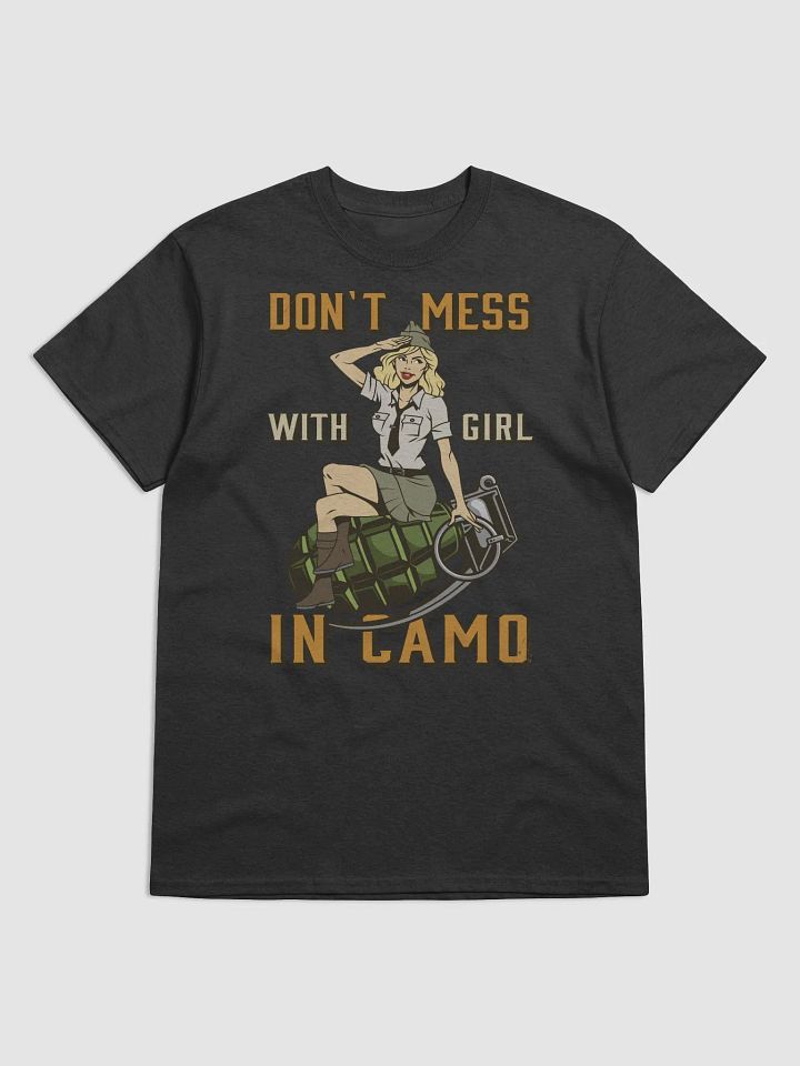 Girl in Camo T-Shirt product image (1)