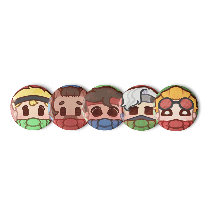 Tuff Guys & Renwood - Life series Buttons product image (1)
