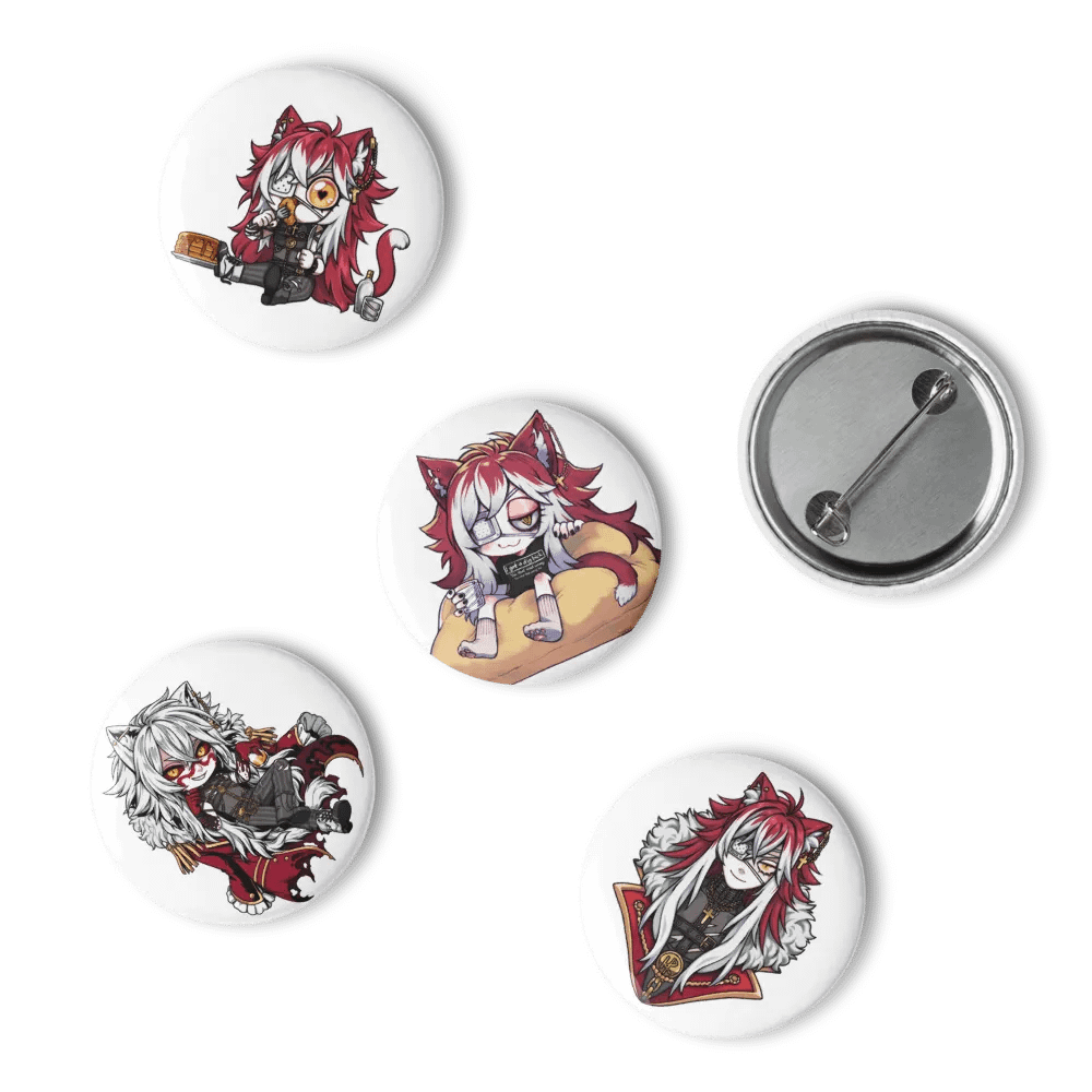 Kitty Button Set product image (15)