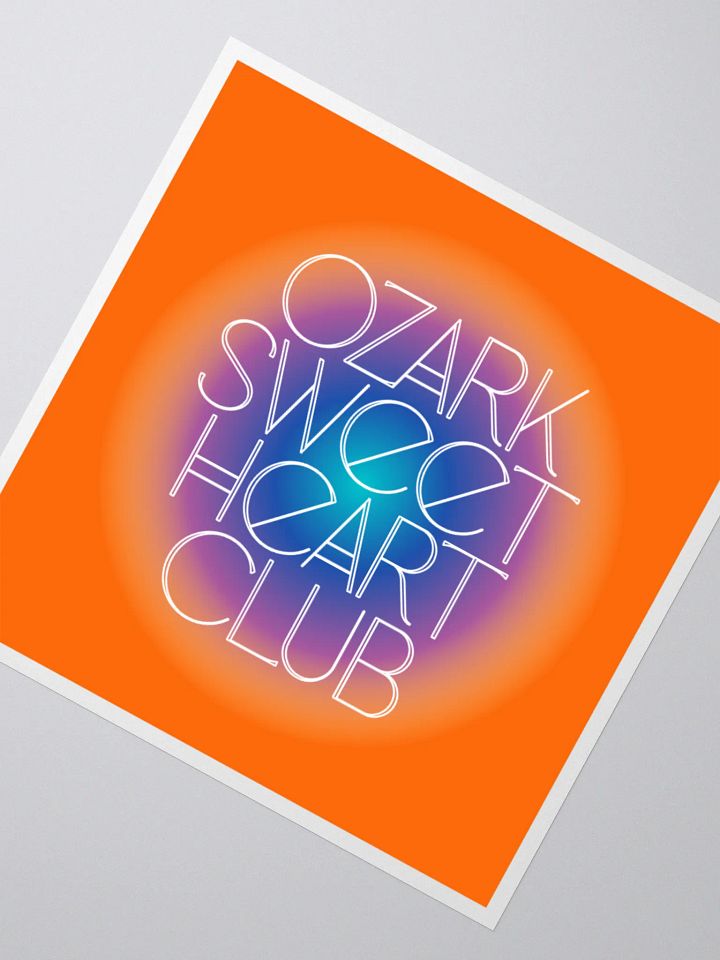 Ozark Sweet Heart Club Kiss Cut Stickers product image (1)
