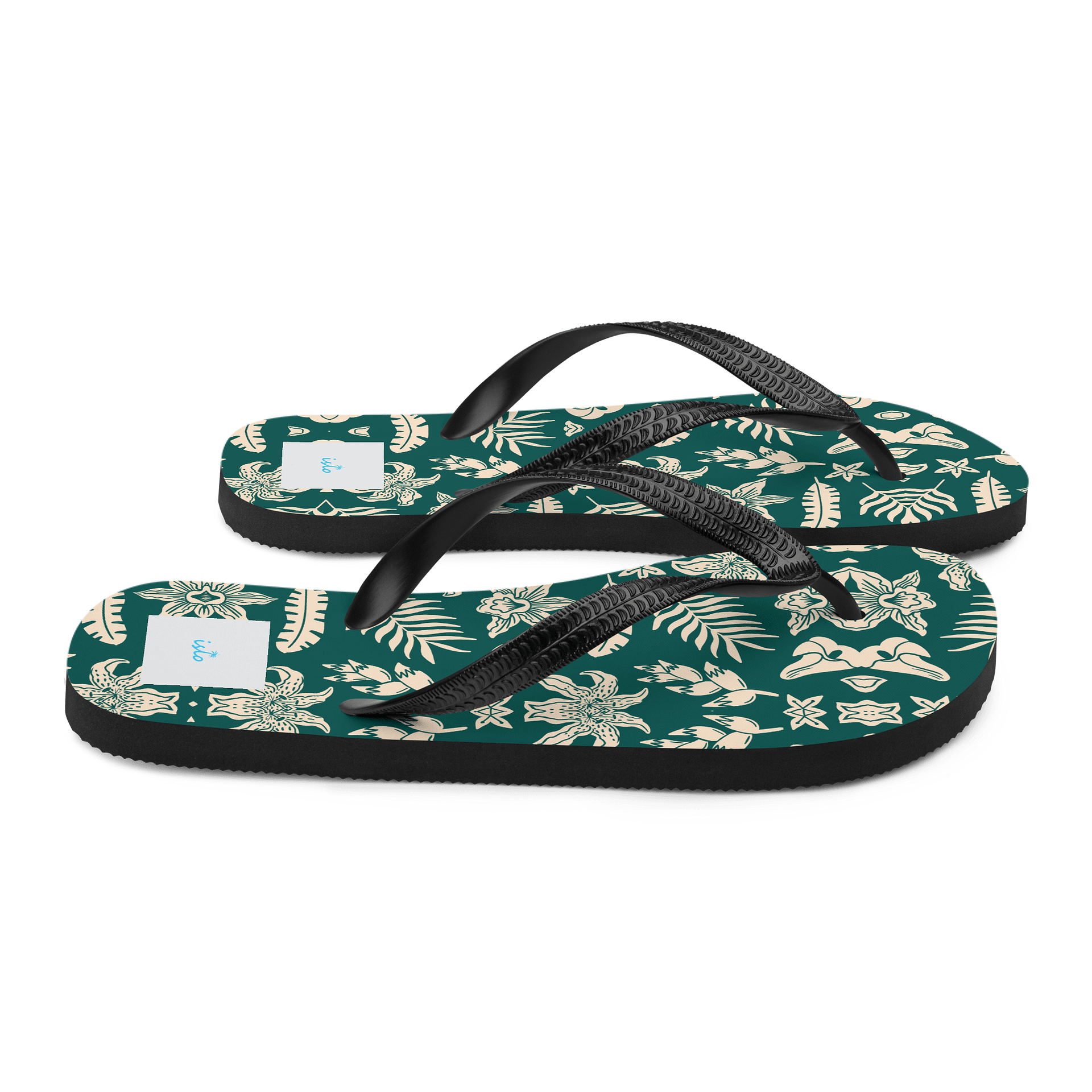 Tropical Breeze Leaf Flip-Flops product image (6)
