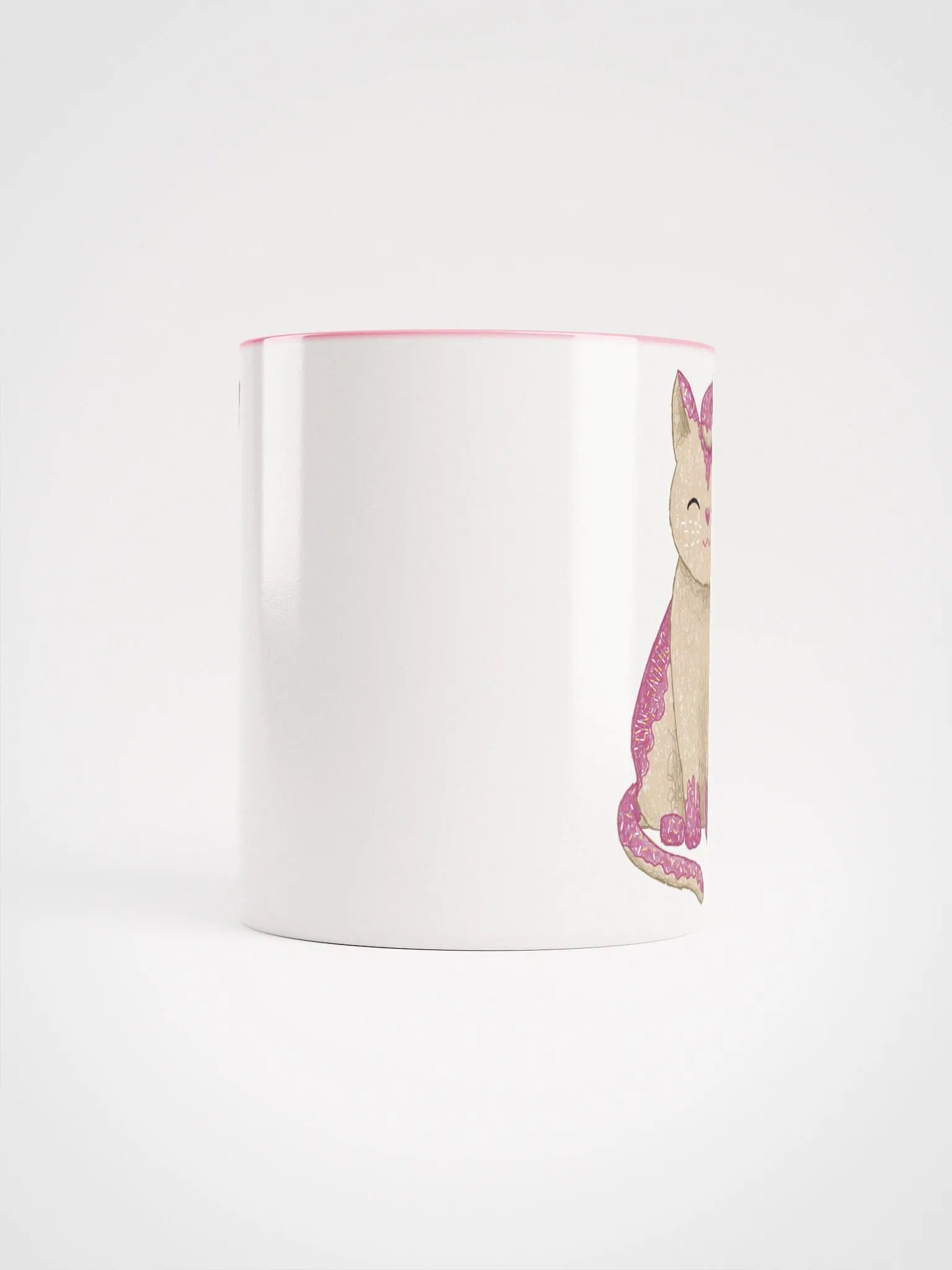 Lottie's Doughnut Cat White Mug product image (5)