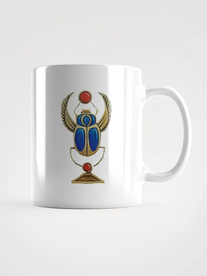 Egyptian Scarab Mug (White) product image (3)