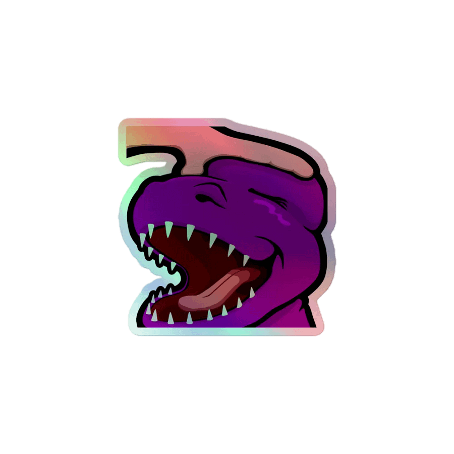 Vella Head Pat Holo Sticker product image (1)