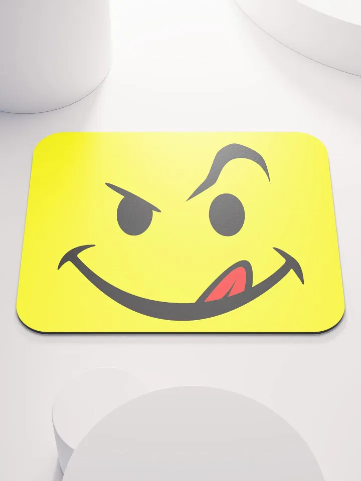 Evil Smiley Mousepad product image (1)