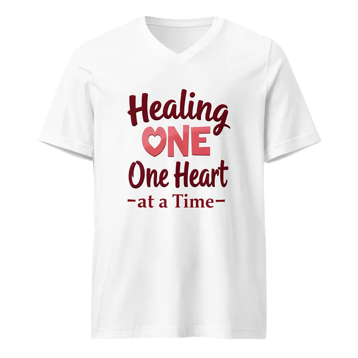 Heartfelt Healing V-Neck Tee product image (5)