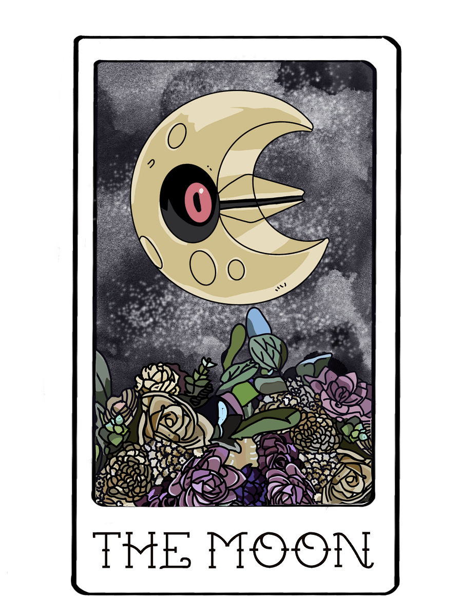 Pokemon Tarot - The Moon product image (1)