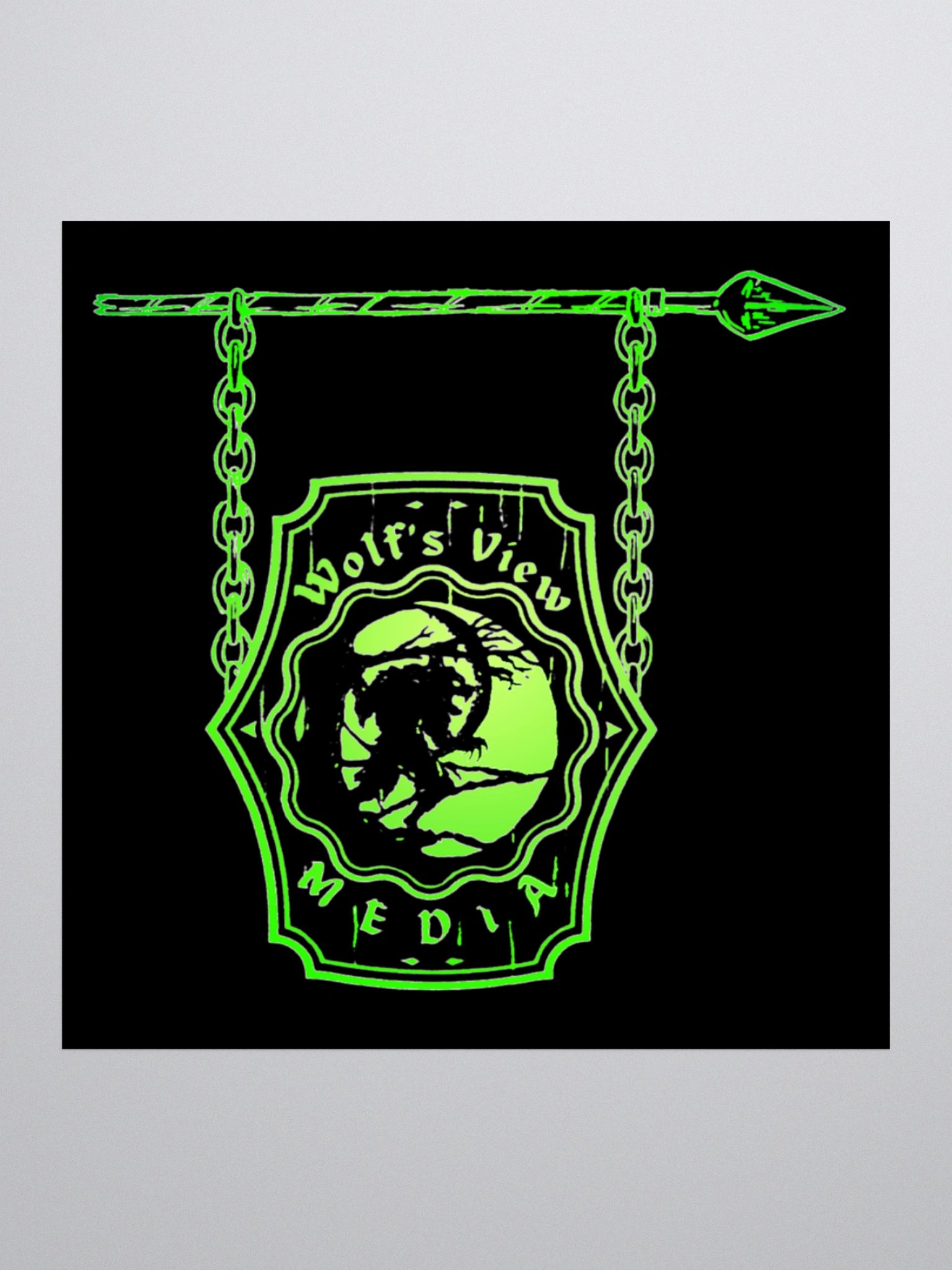 Werewolf Logo- Sticker product image (2)