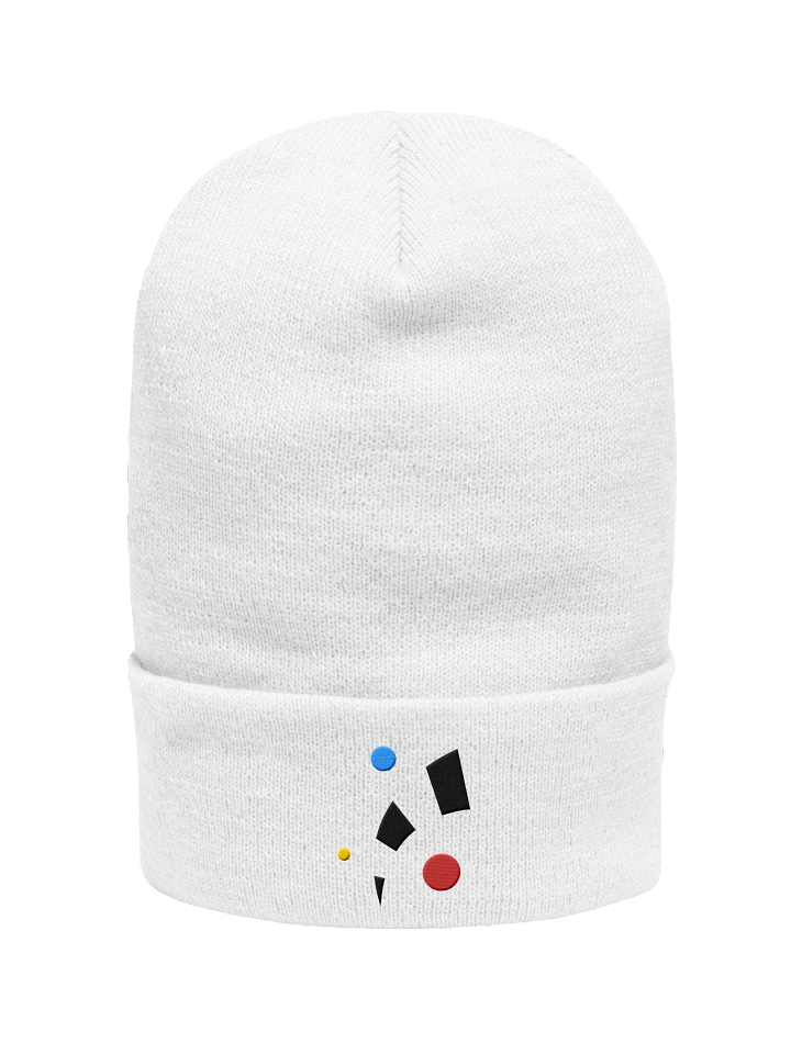 Beanie - Abstract Logo (White) product image (1)