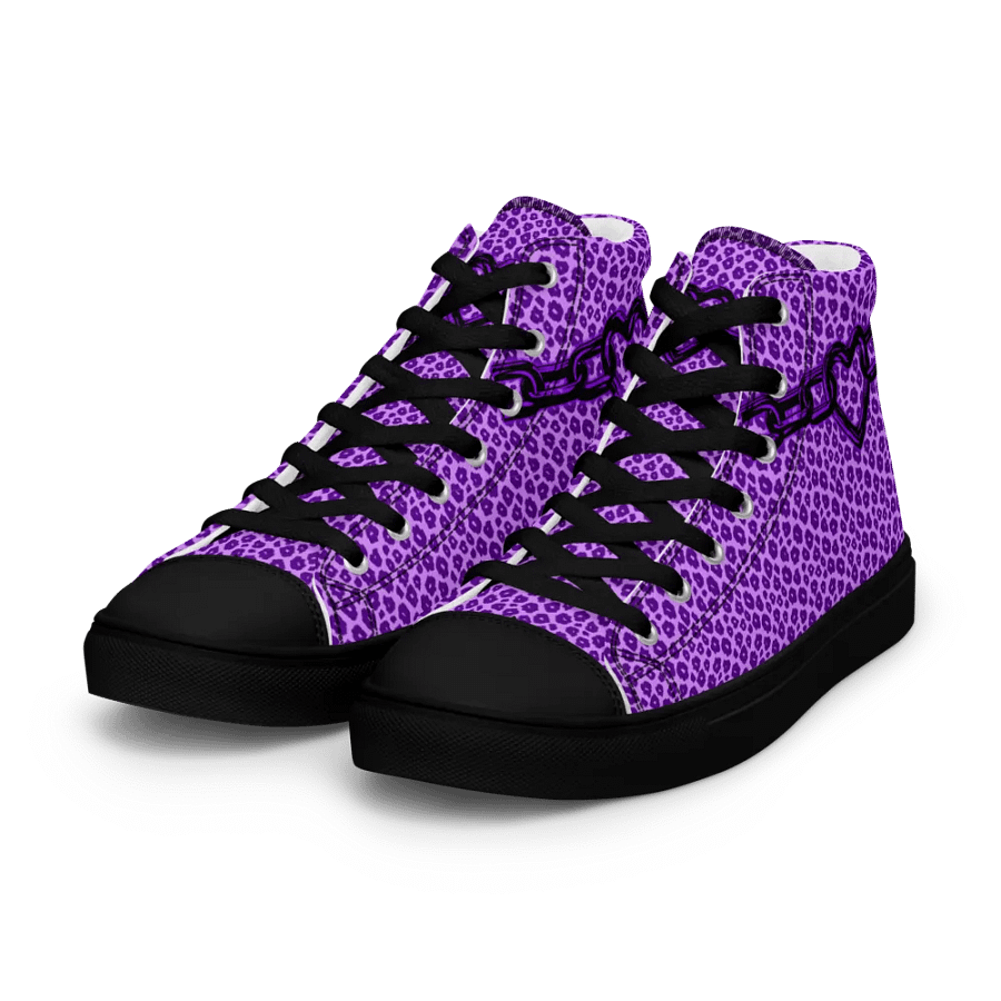 Women's Heartfelt Leopard High Tops product image (7)