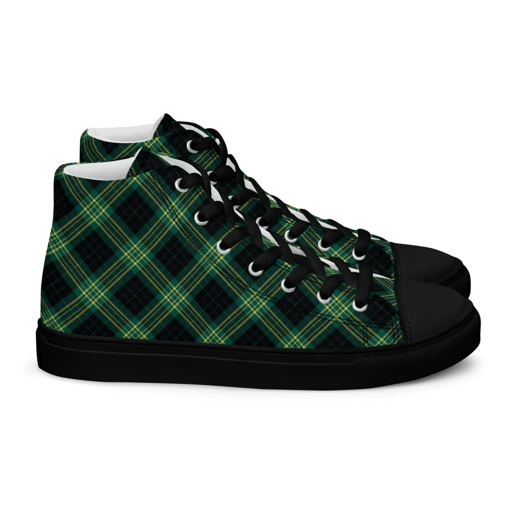 Fitzpatrick Hunting Tartan Men's High Top Shoes product image (3)
