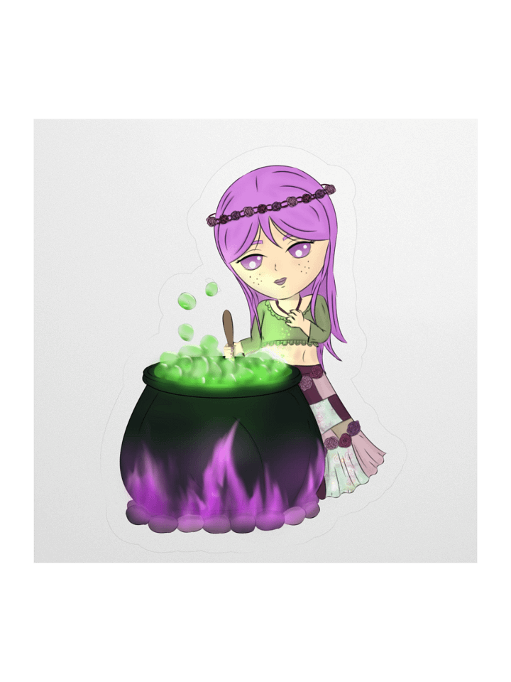Kitchen Witch Riku | Sticker Set product image (2)