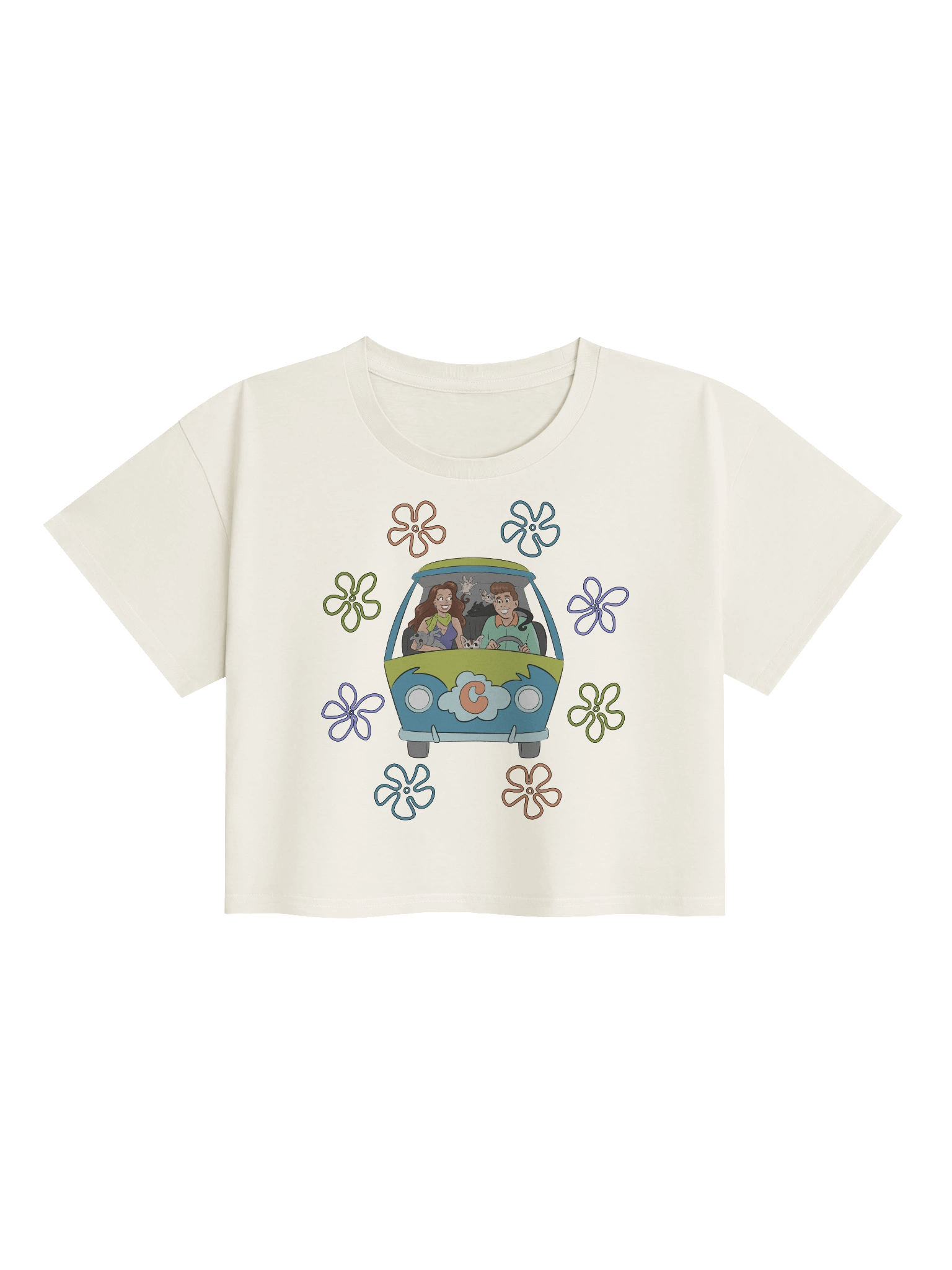 Flower Power Cropped Tee product image (6)