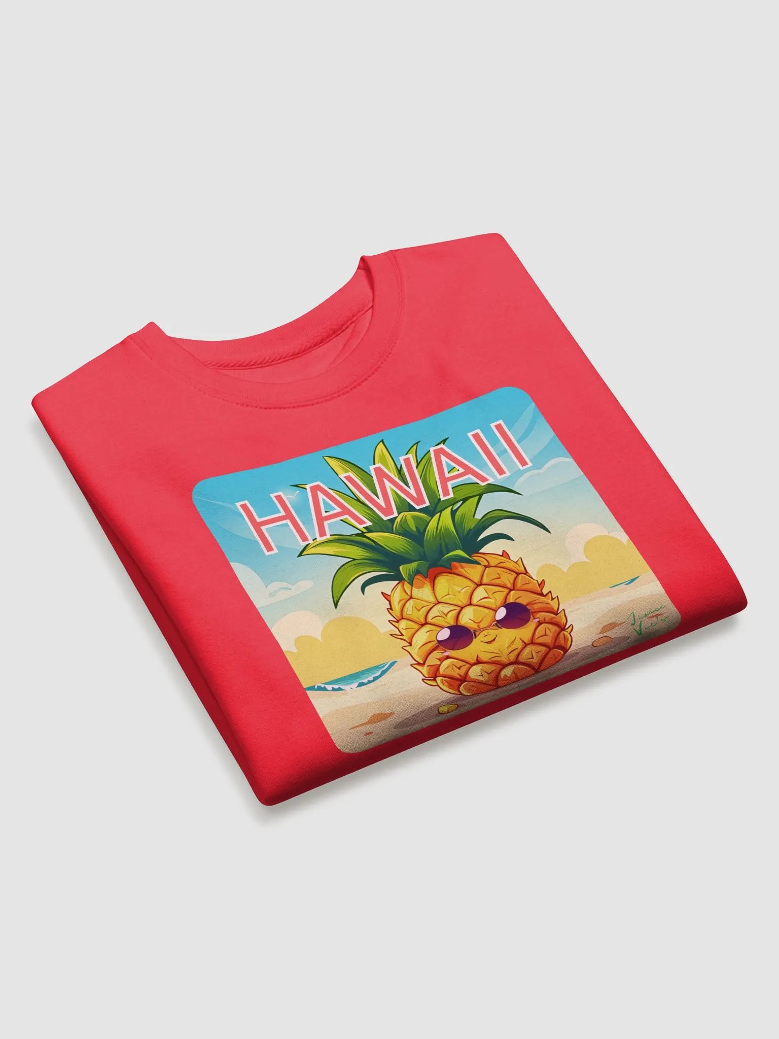Jimee Vic’s Pineapple Beach Vibes Crewneck Sweatshirt product image (3)