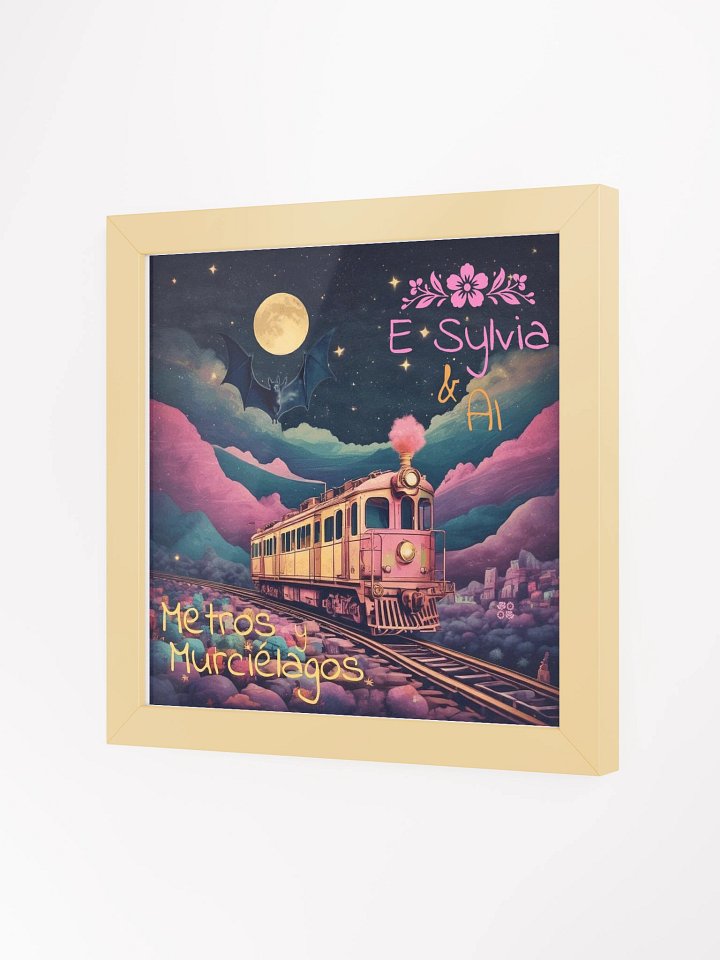 Metros y Murciélagos Cover Art Framed Poster product image (4)
