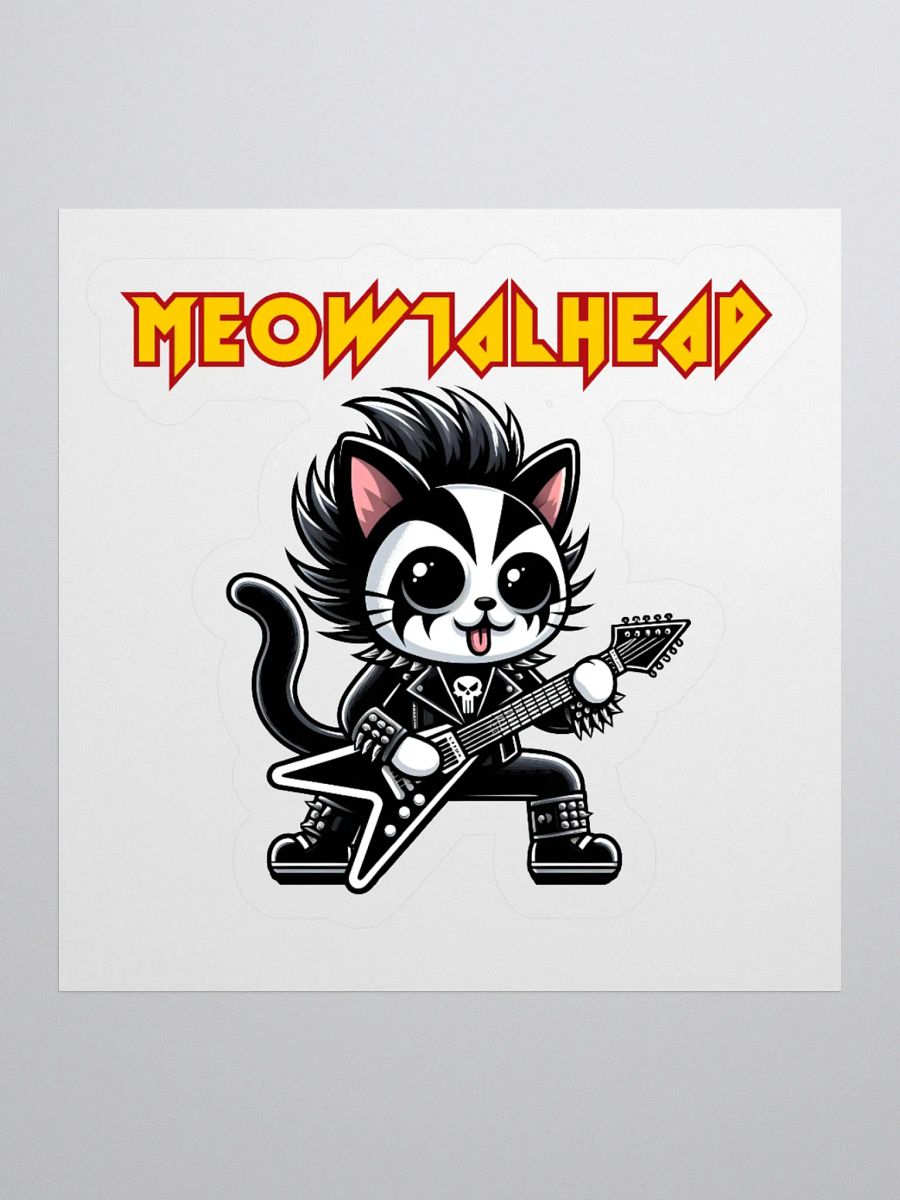 MEOWtalhead Sticker product image (1)