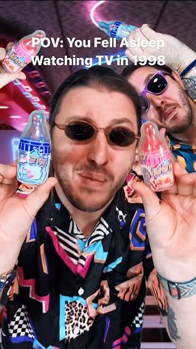 LICK THE POP, DIP IT & SHAKE IT! 🍭 #babybottlepop #90s #90scommercials #90stv #nickelodeon