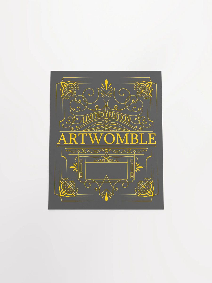 Artwomble Poster - Grey product image (11)