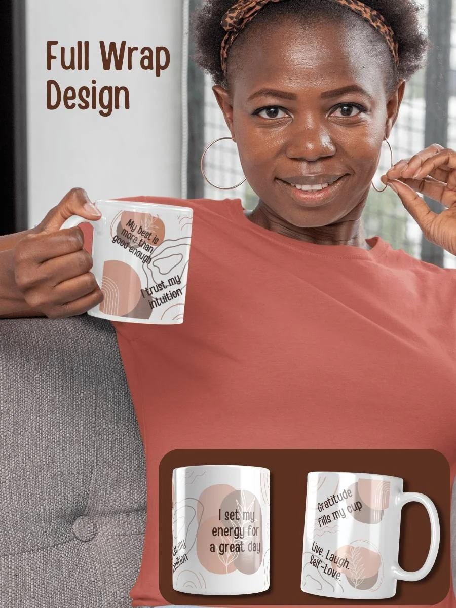 Aesthetic Morning Affirmations Mug product image (1)