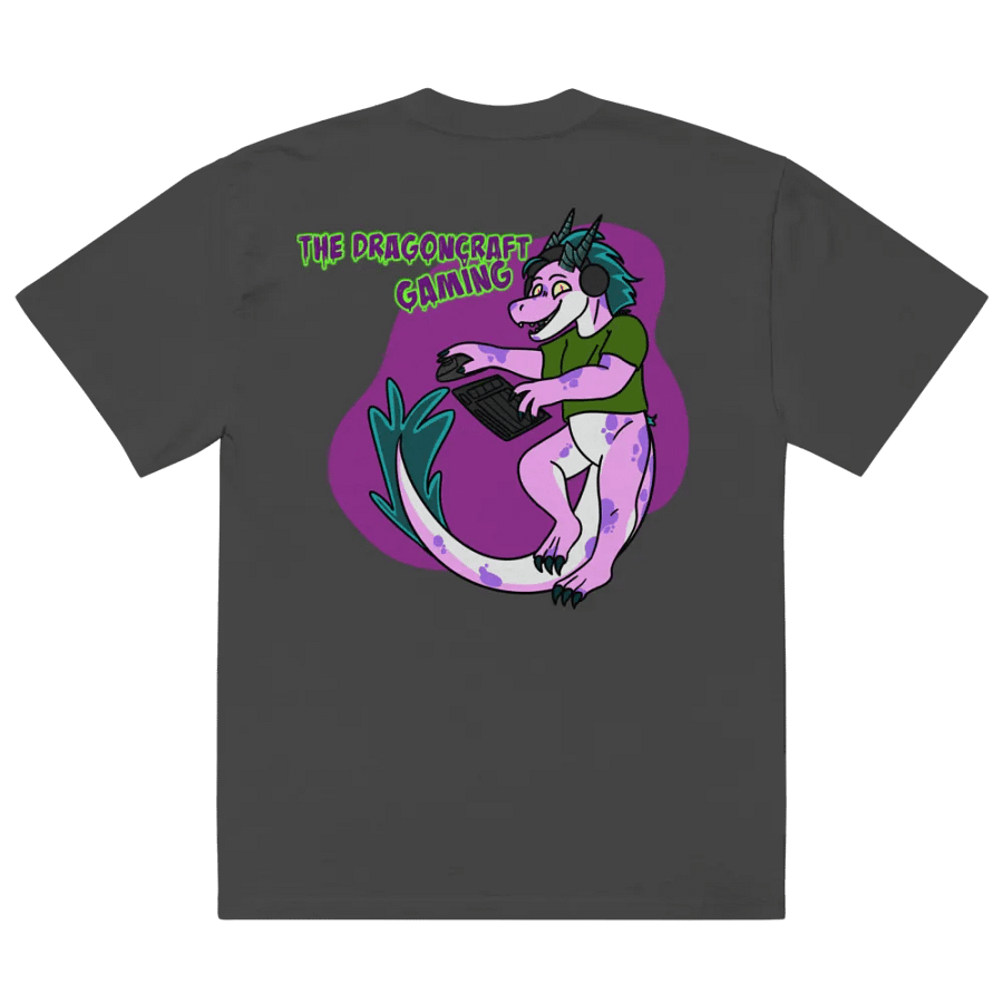Dragoncraft Gaming Oversized Faded Tee product image (13)