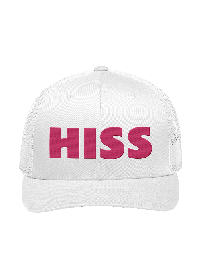 Embroidered HISS Hat - Pink Thread Collection product image (3)