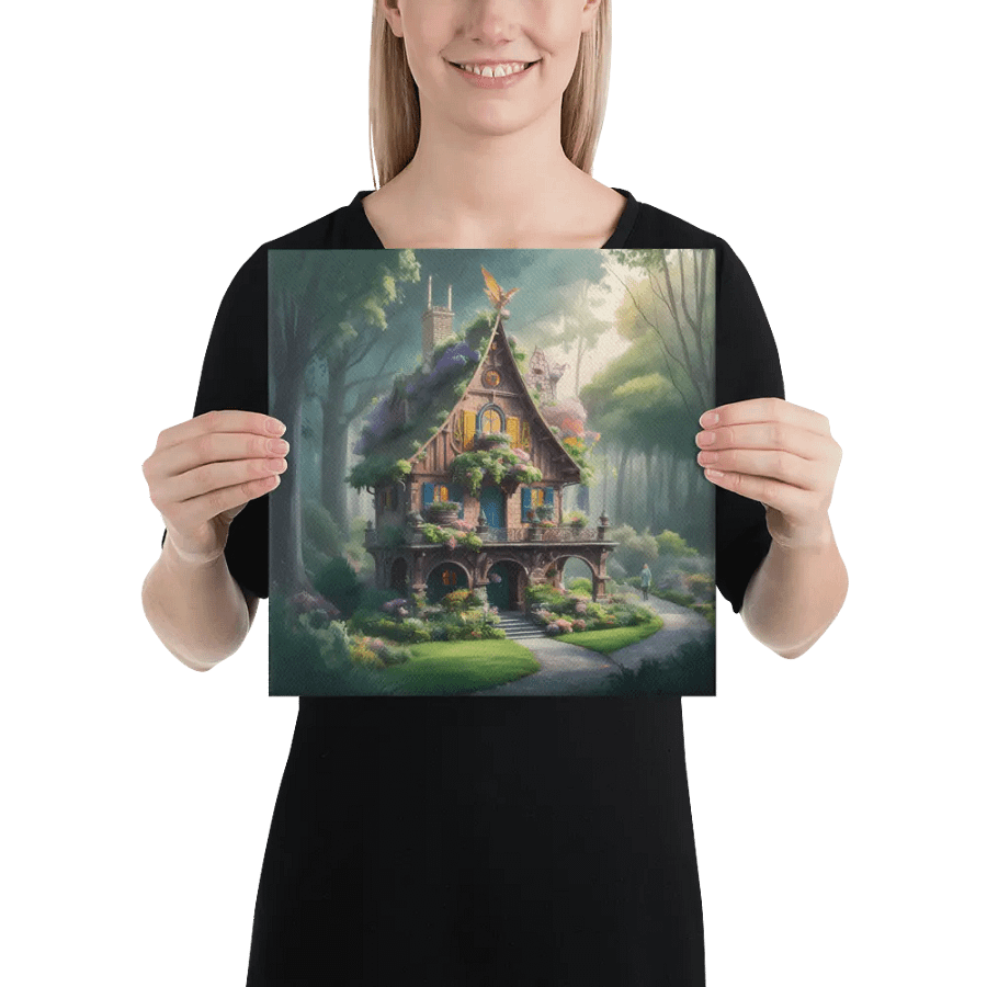 Watercolour Fairy House Art - v3 product image (5)